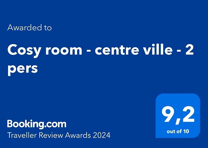 Cosy Room - Centre Ville - 2 Pers